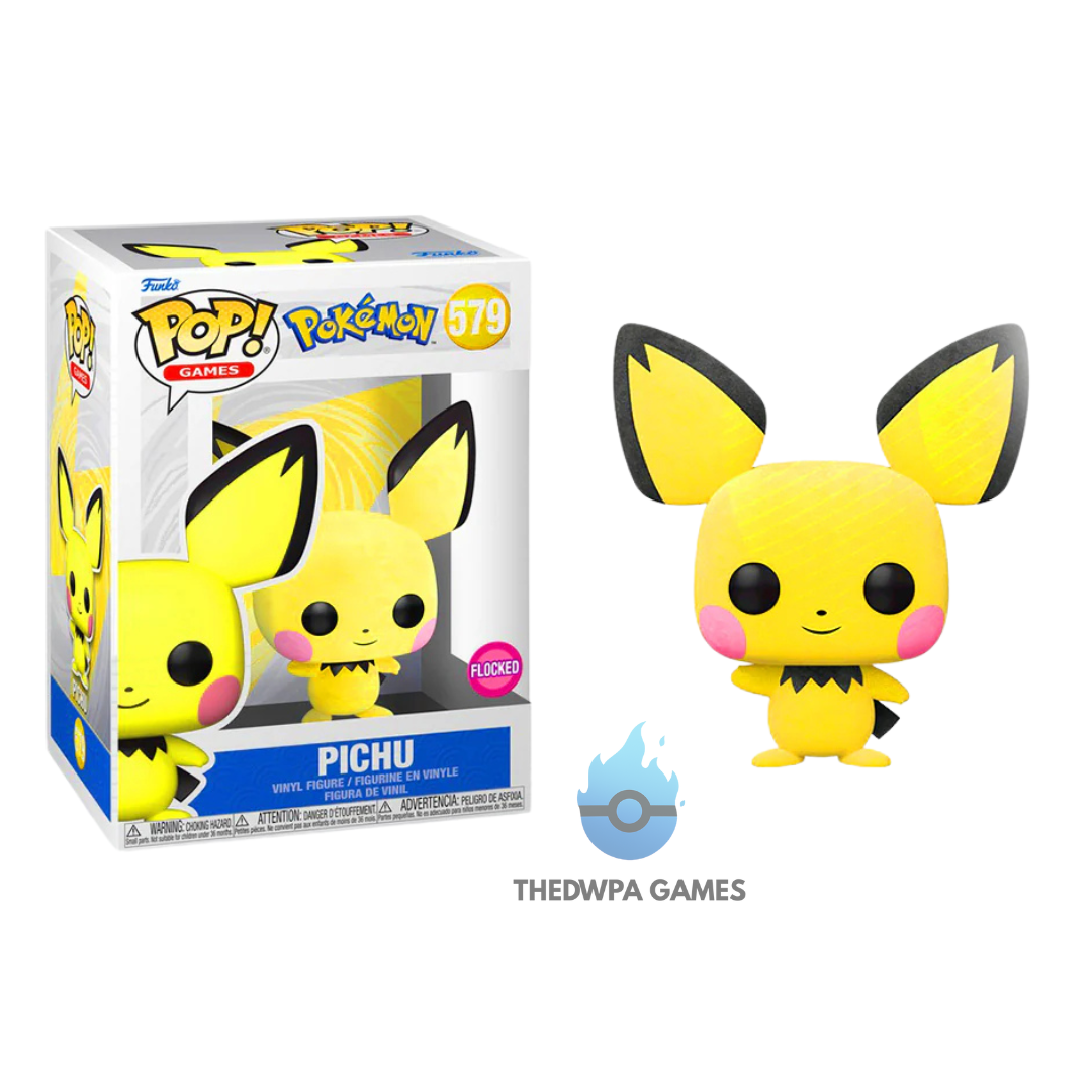 Funko Pop-Pichu Flocked 9 cm