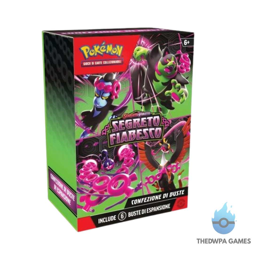 TCG-Pokémon-Segreto Fiabbesco-minibox da 6-ITA